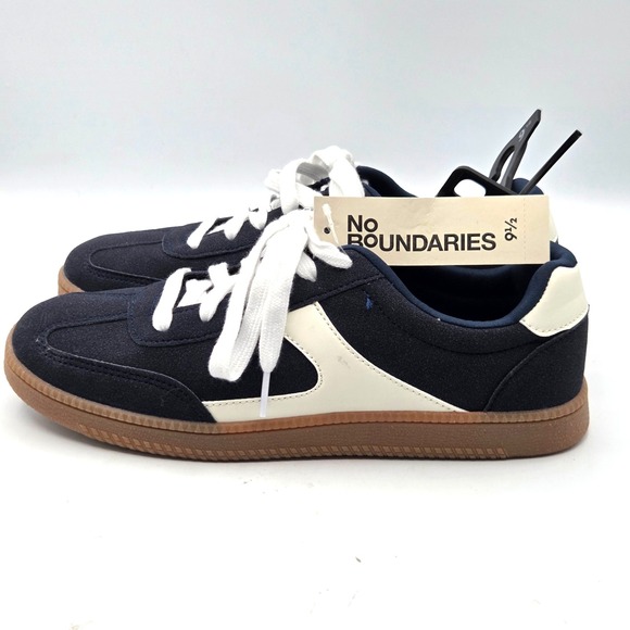 No Boundaries Shoes - BRAND‎ NEW No Boundaries Women's Navy Blue Lace-Up Sporty Sneakers Size 9.5